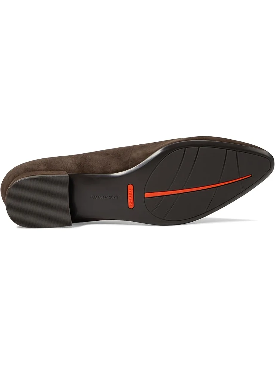 Туфли на плоской подошве Rockport Tessa — изображение 3 из 5, темный коричневый