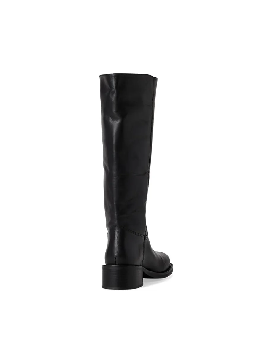 Сапоги женские Steve Madden Riggs с блочным каблуком — изображение 5 из 7, черный