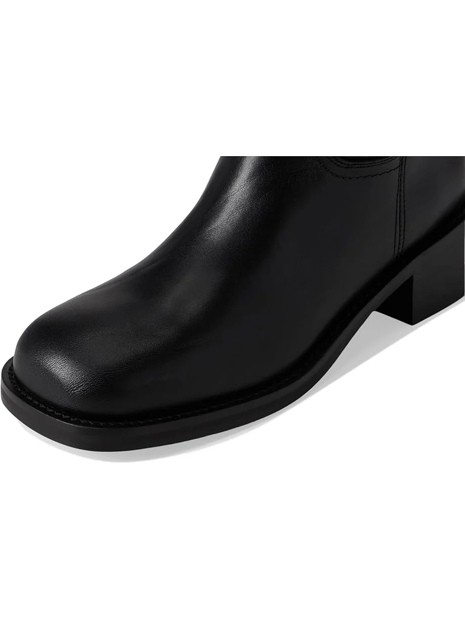 Сапоги женские Steve Madden Riggs с блочным каблуком — изображение 6 из 7, черный