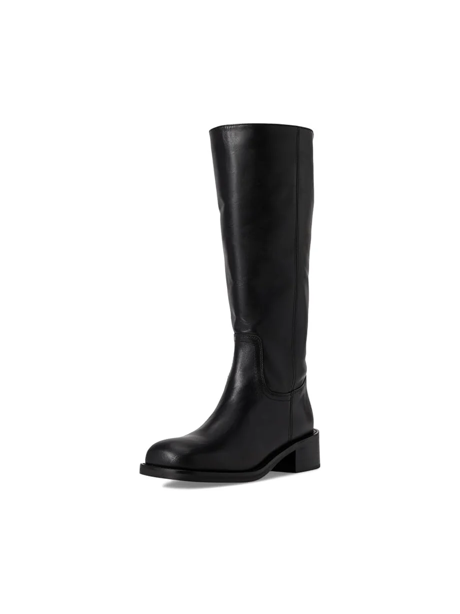 Сапоги женские Steve Madden Riggs с блочным каблуком — изображение 7 из 7, черный
