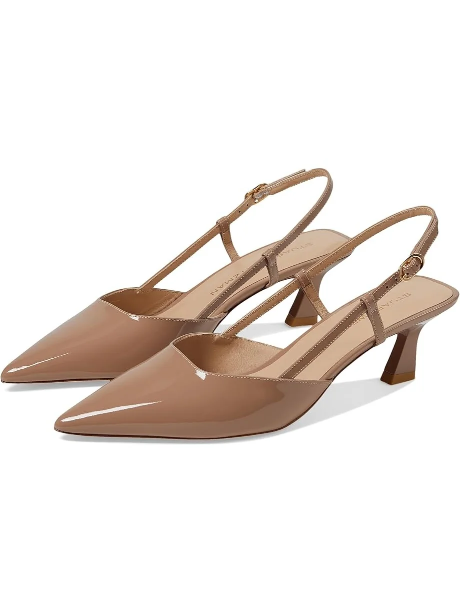 Туфли Stuart Weitzman Vinnie 50 Slingback — бежевый