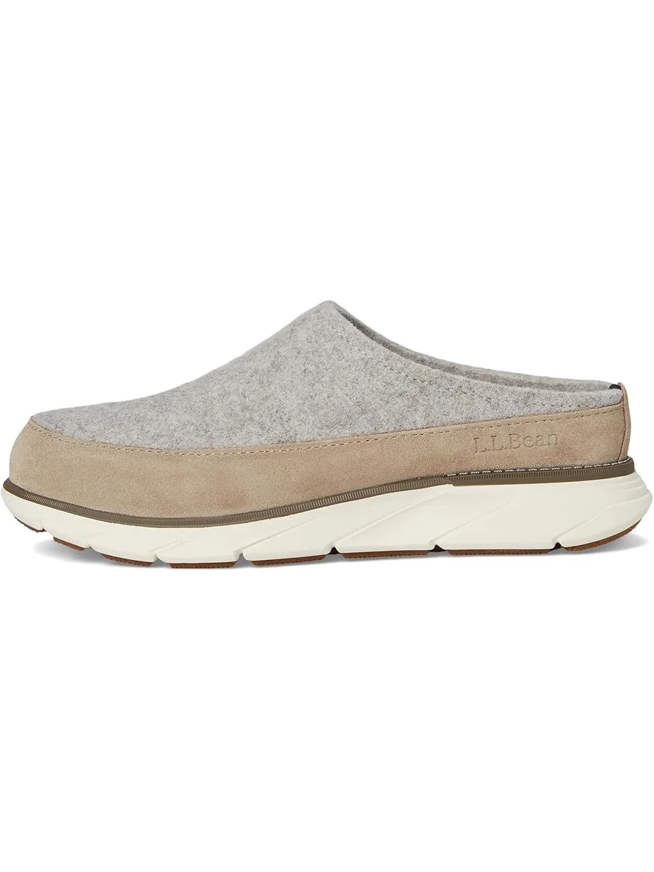 Шлепанцы L.L.Bean Downeast Clog Wool — изображение 4 из 7, желто-коричневый