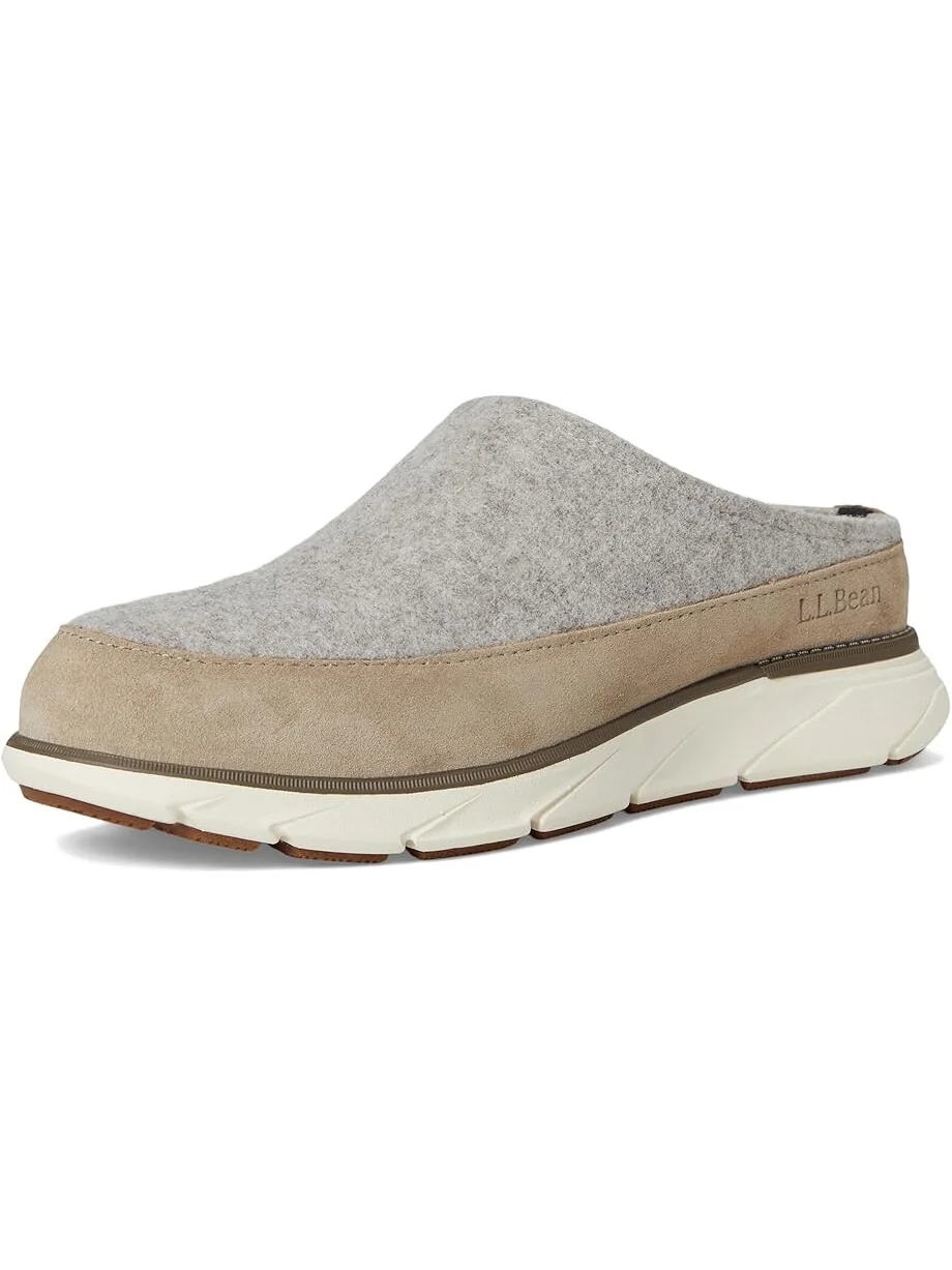 Шлепанцы L.L.Bean Downeast Clog Wool — изображение 7 из 7, желто-коричневый
