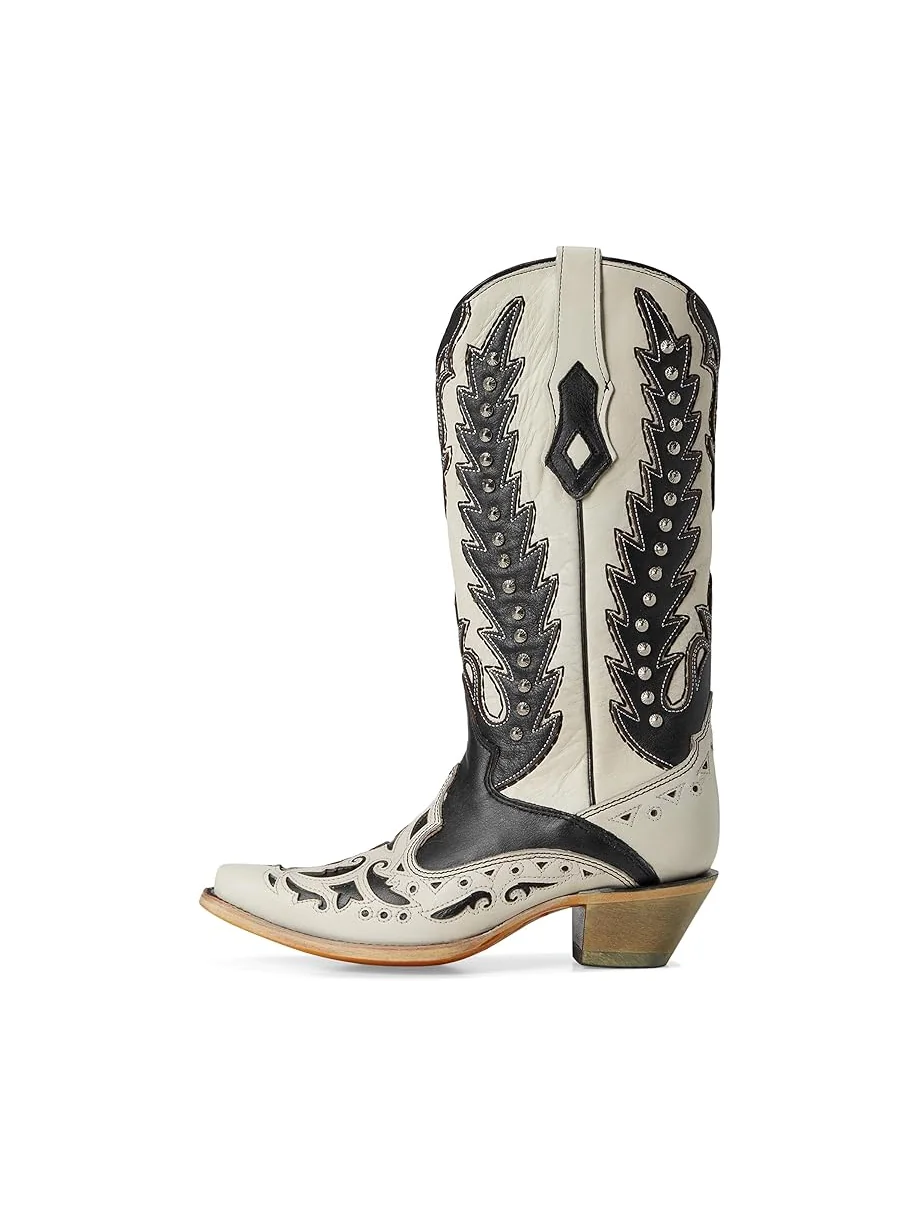 Ботинки Corral Boots C4160 — изображение 4 из 7, белый/черный