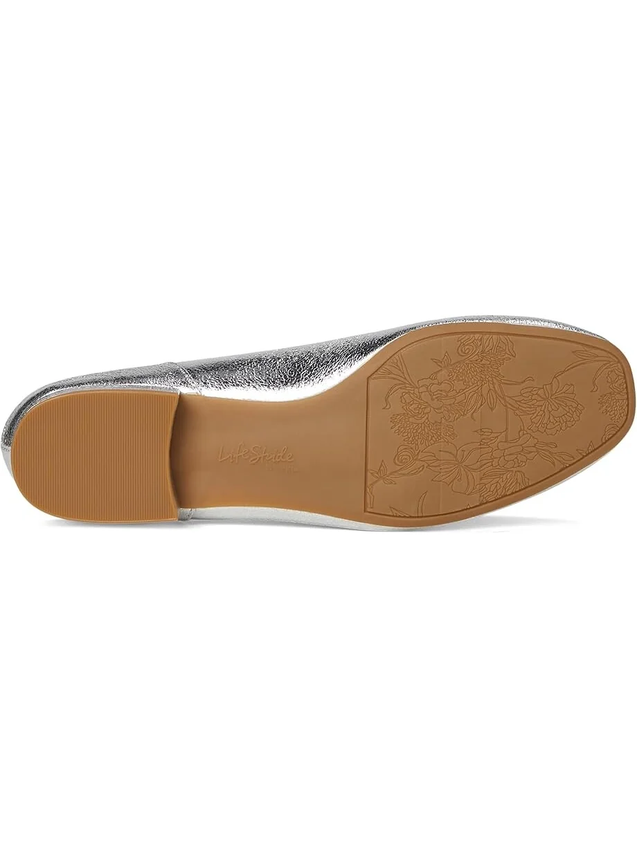 Туфли на плоской подошве LifeStride Celine Skimmers — изображение 3 из 7, серебристый