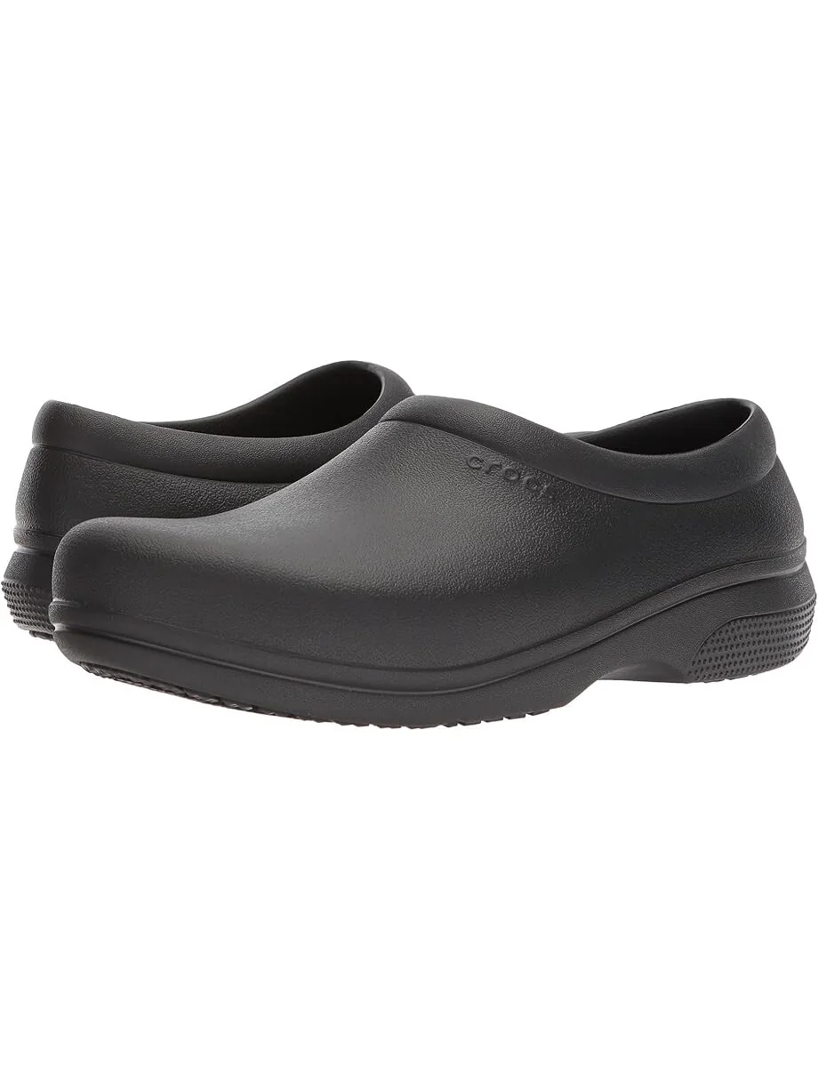 Сабо Unisex Crocs Work On The Clock Work Slip-On — черный