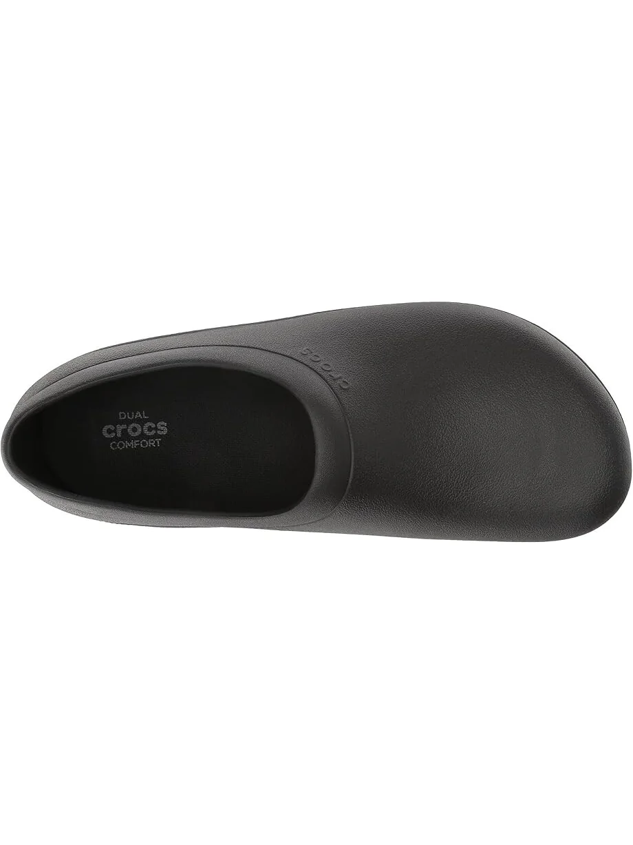 Сабо Unisex Crocs Work On The Clock Work Slip-On — изображение 2 из 7, черный