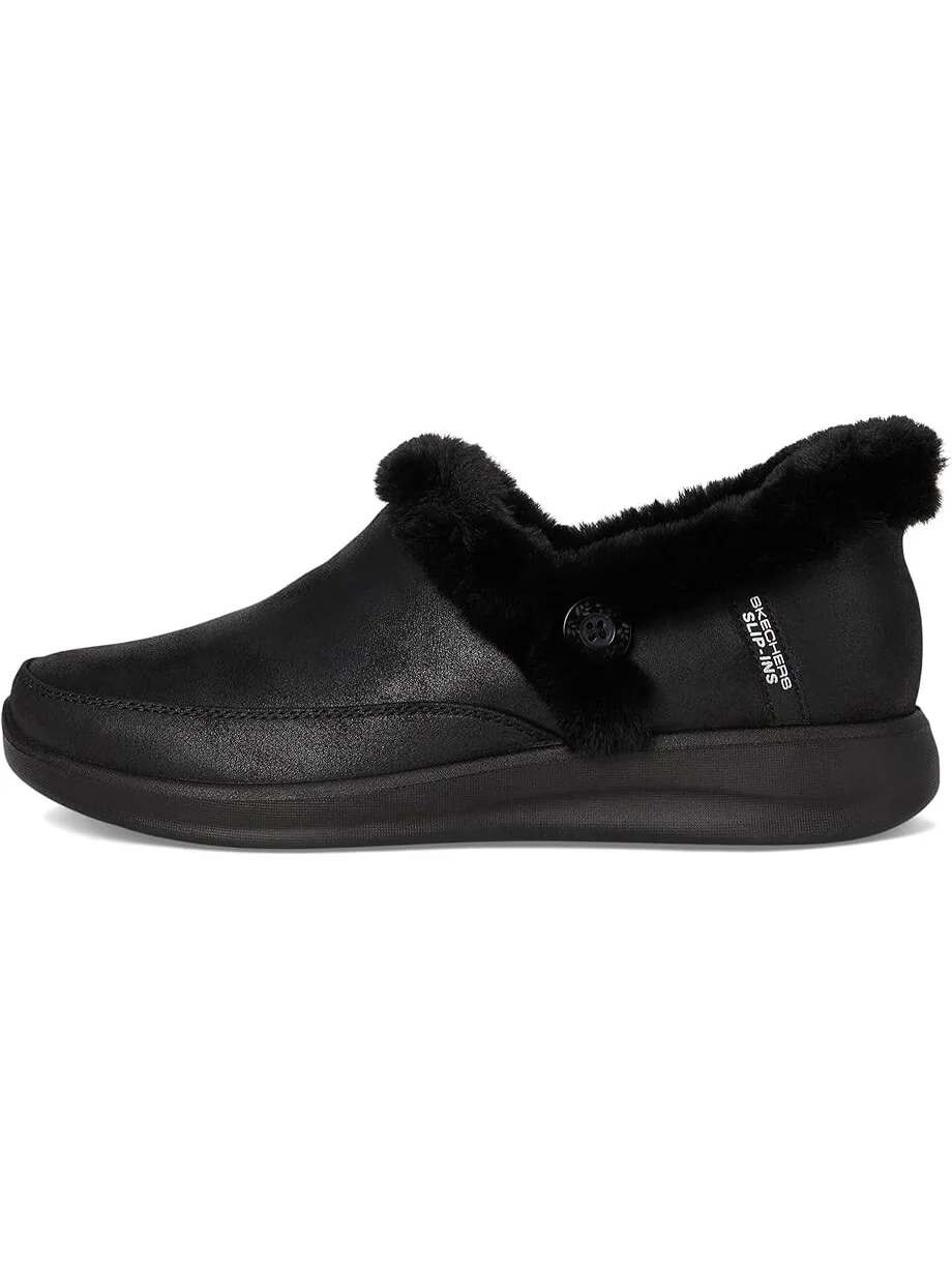 Шлепанцы SKECHERS Cozy Escape - Hands Free Slip-Ins — изображение 4 из 7, черный