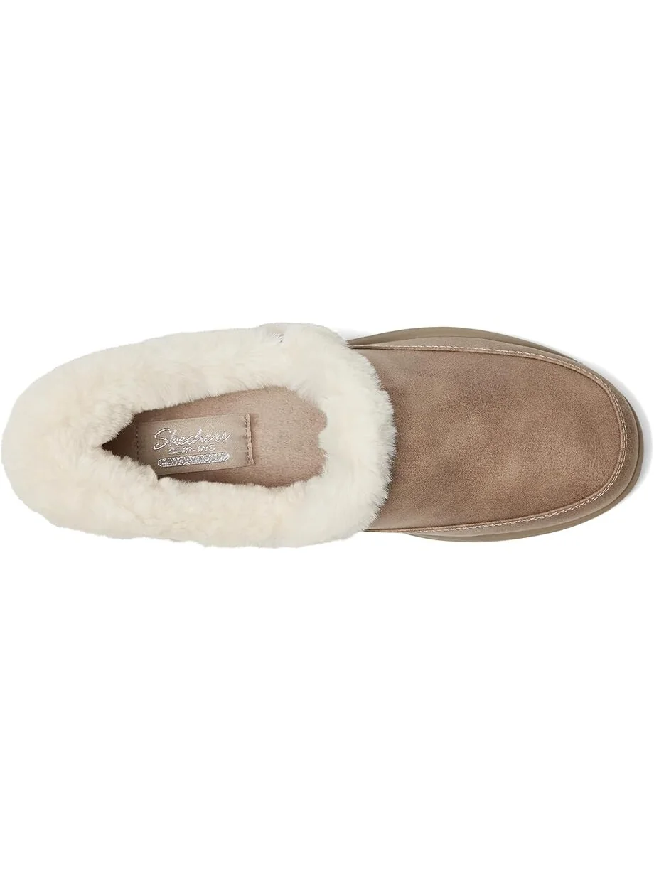 Шлепанцы SKECHERS Cozy Escape - Hands Free Slip-Ins — изображение 2 из 7, серо-коричневый