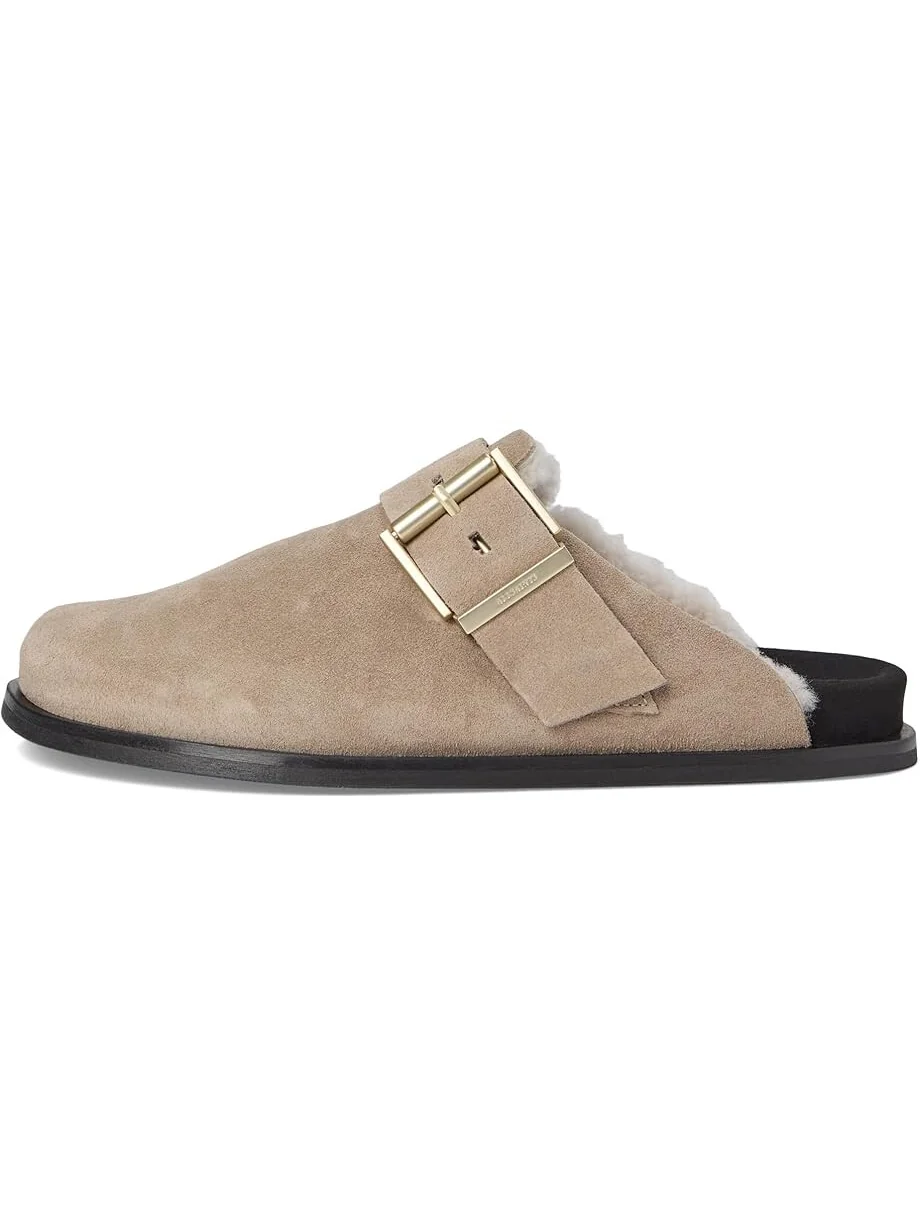 Сабо AllSaints Eris Suede Mule — изображение 4 из 7, серый