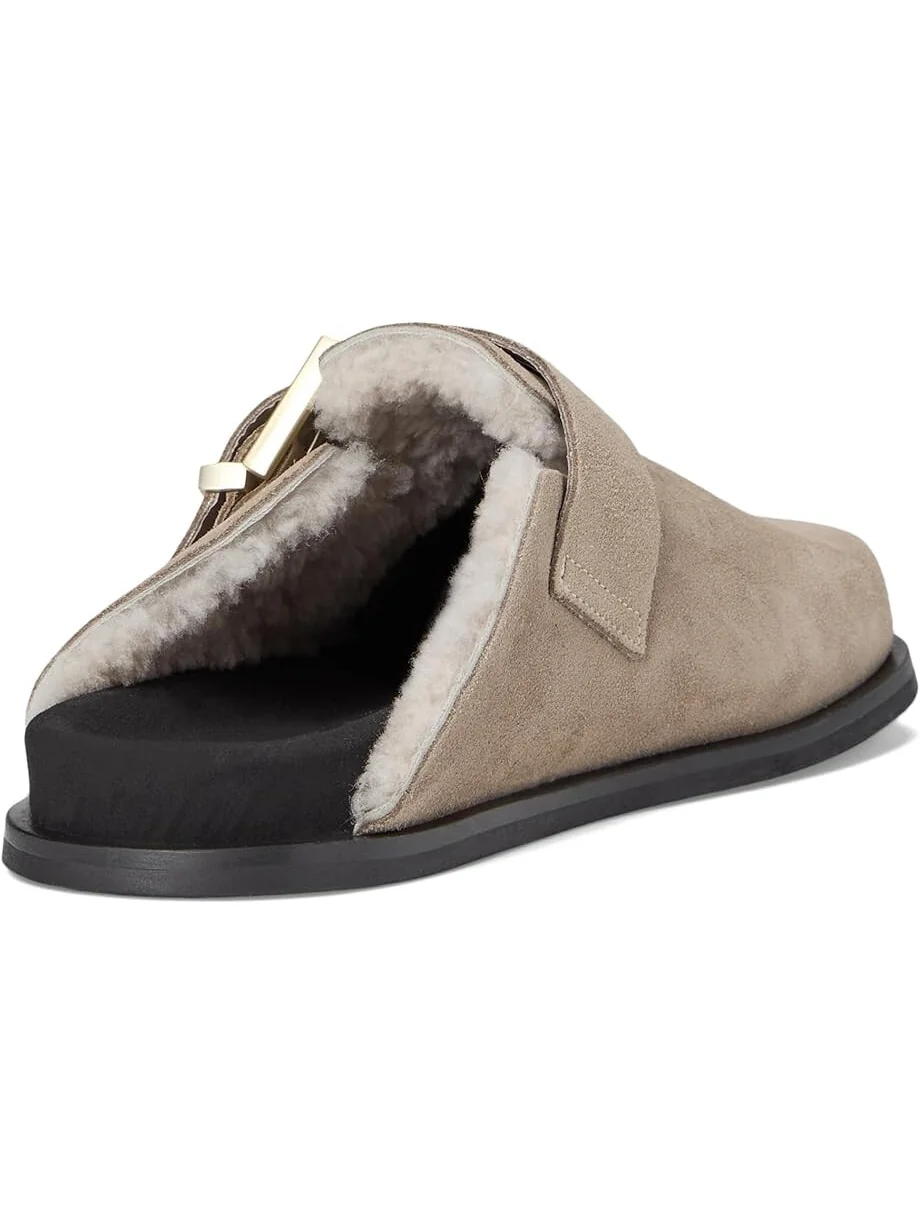 Сабо AllSaints Eris Suede Mule — изображение 5 из 7, серый