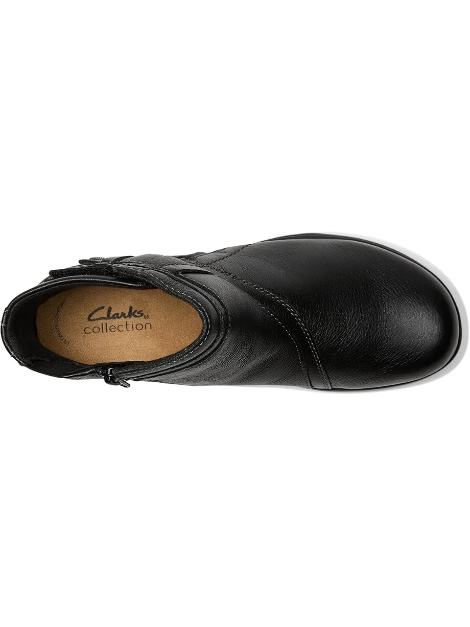 Ботинки женские Clarks Carleigh Style кожаные — изображение 2 из 7, черный