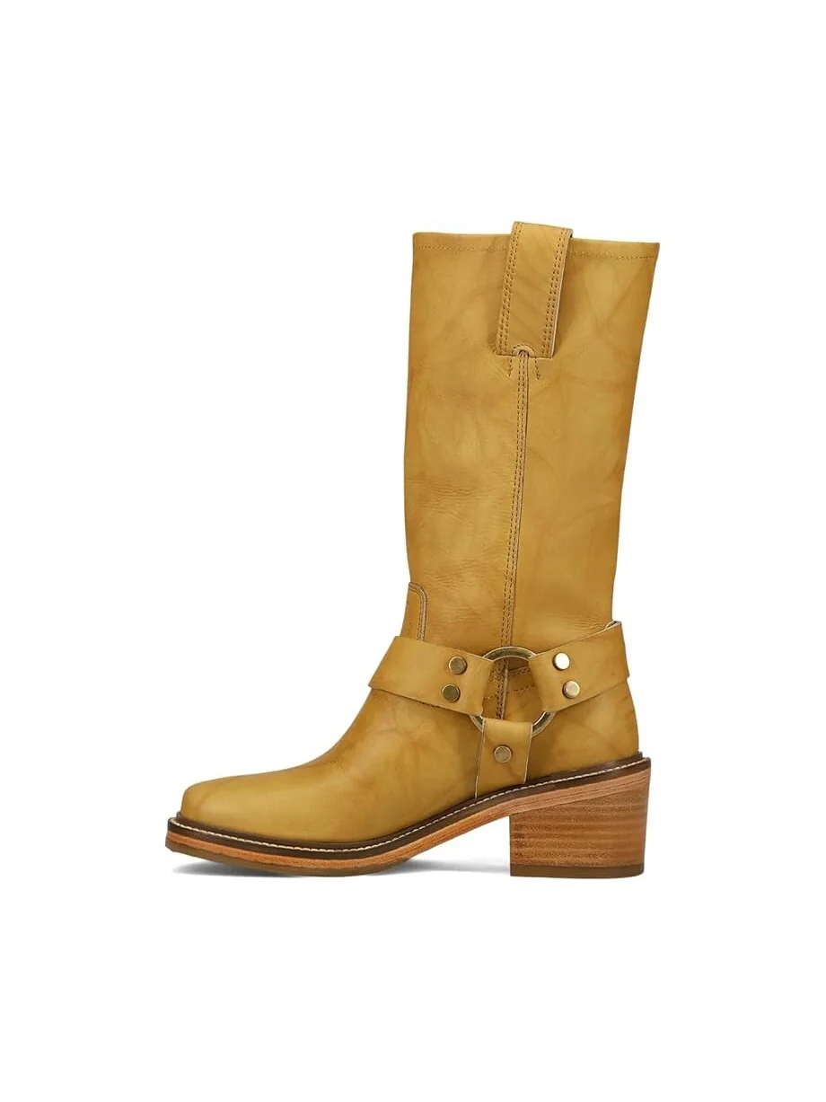 Ботинки Frye Kate Harness — изображение 3 из 5, желтый