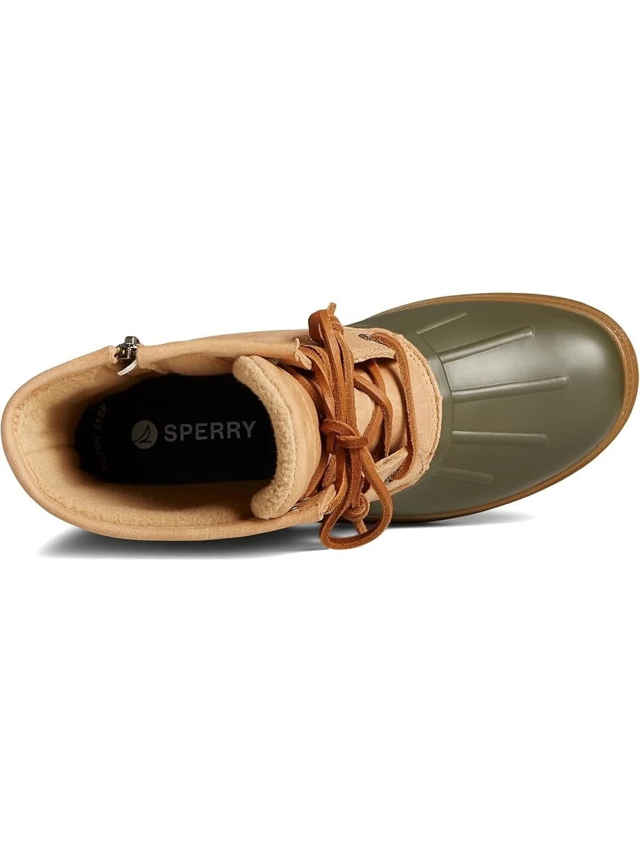 Ботинки Sperry Saltwater 2.0 Leather — изображение 2 из 6, зеленый