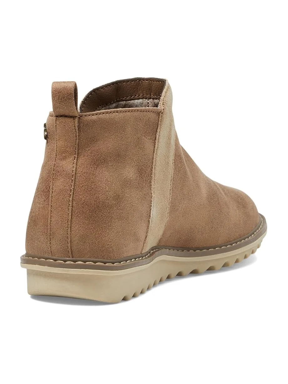Ботильоны женские SKECHERS Mojave из кожи и замши — изображение 5 из 6, коричневый