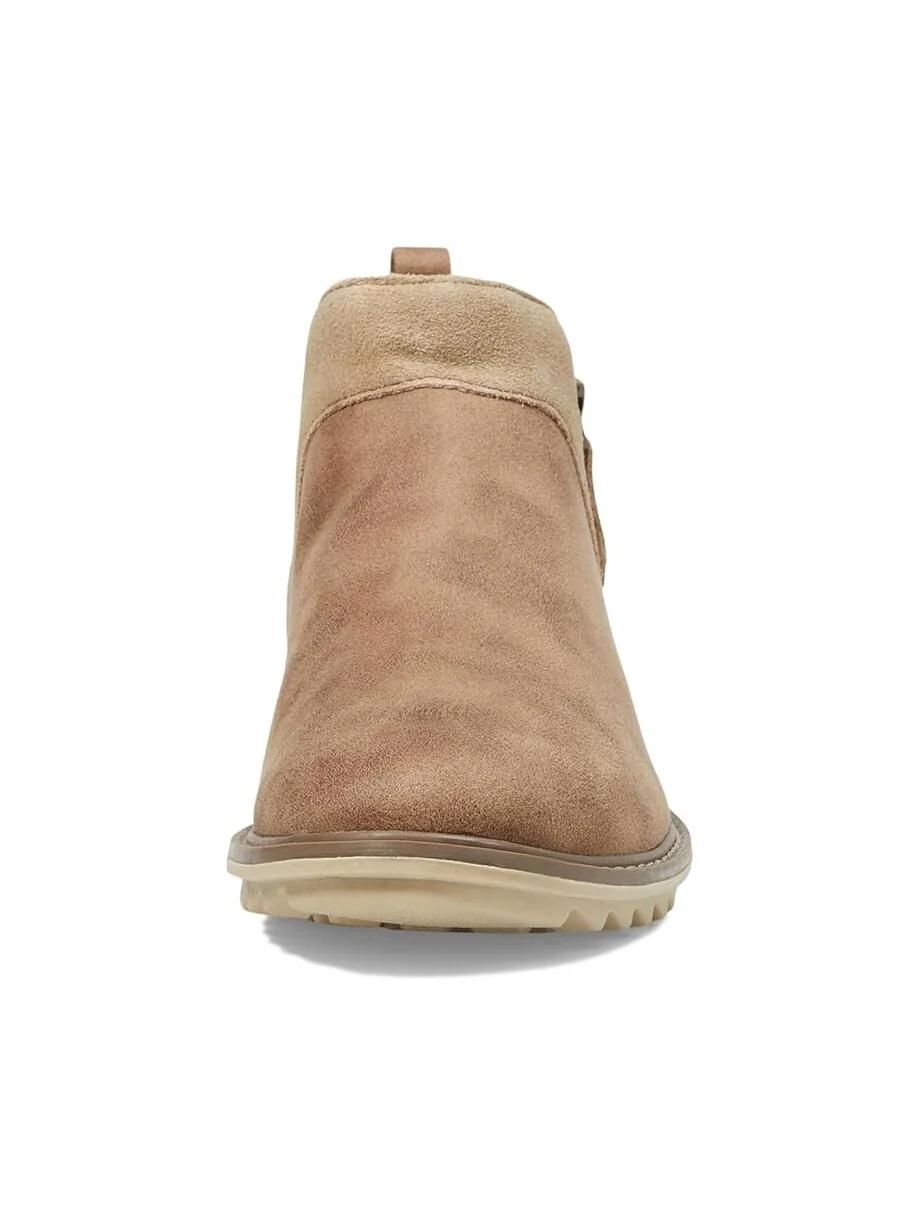Ботильоны женские SKECHERS Mojave из кожи и замши — изображение 6 из 6, коричневый