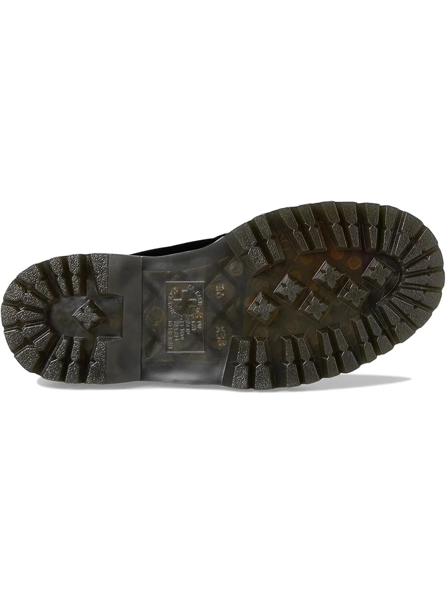 Ботинки Dr. Martens Vegan Devon Velvet на платформе — изображение 3 из 7, черный