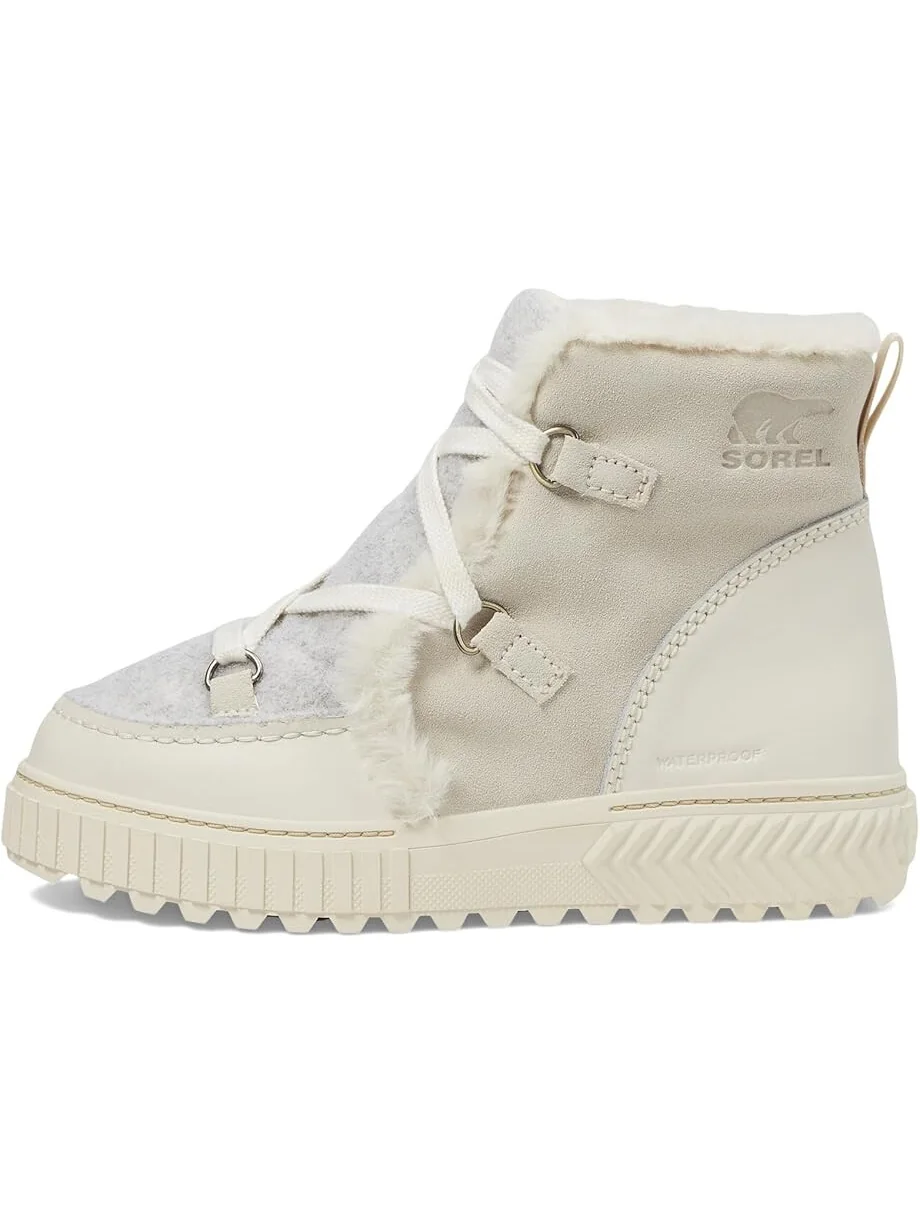 Ботинки женские SOREL ONA AVE водонепроницаемые на шнуровке — изображение 4 из 6, бежевый