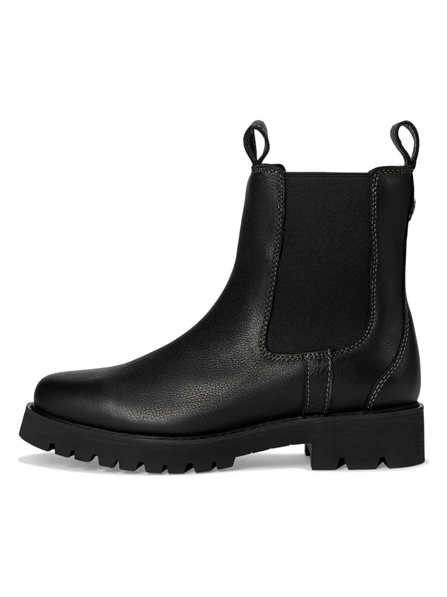 Ботинки женские Ariat Wexford Lug Mid из гладкой кожи — изображение 4 из 7, черный