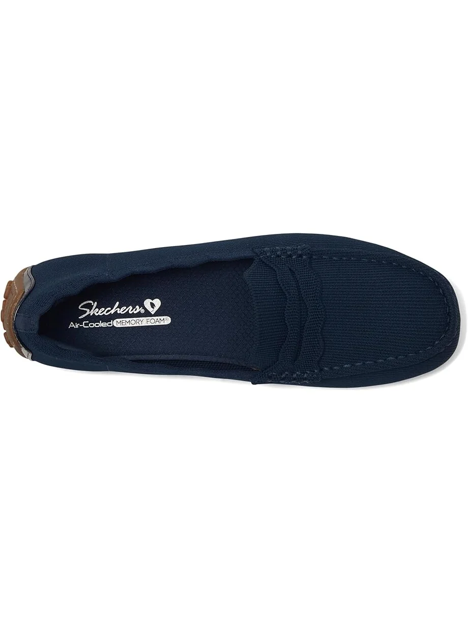Туфли на плоской подошве SKECHERS Cleo Driver - Power Couples — изображение 2 из 6, темно-синий