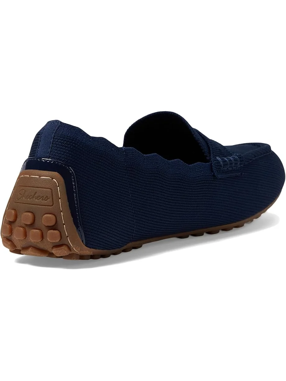 Туфли на плоской подошве SKECHERS Cleo Driver - Power Couples — изображение 5 из 6, темно-синий