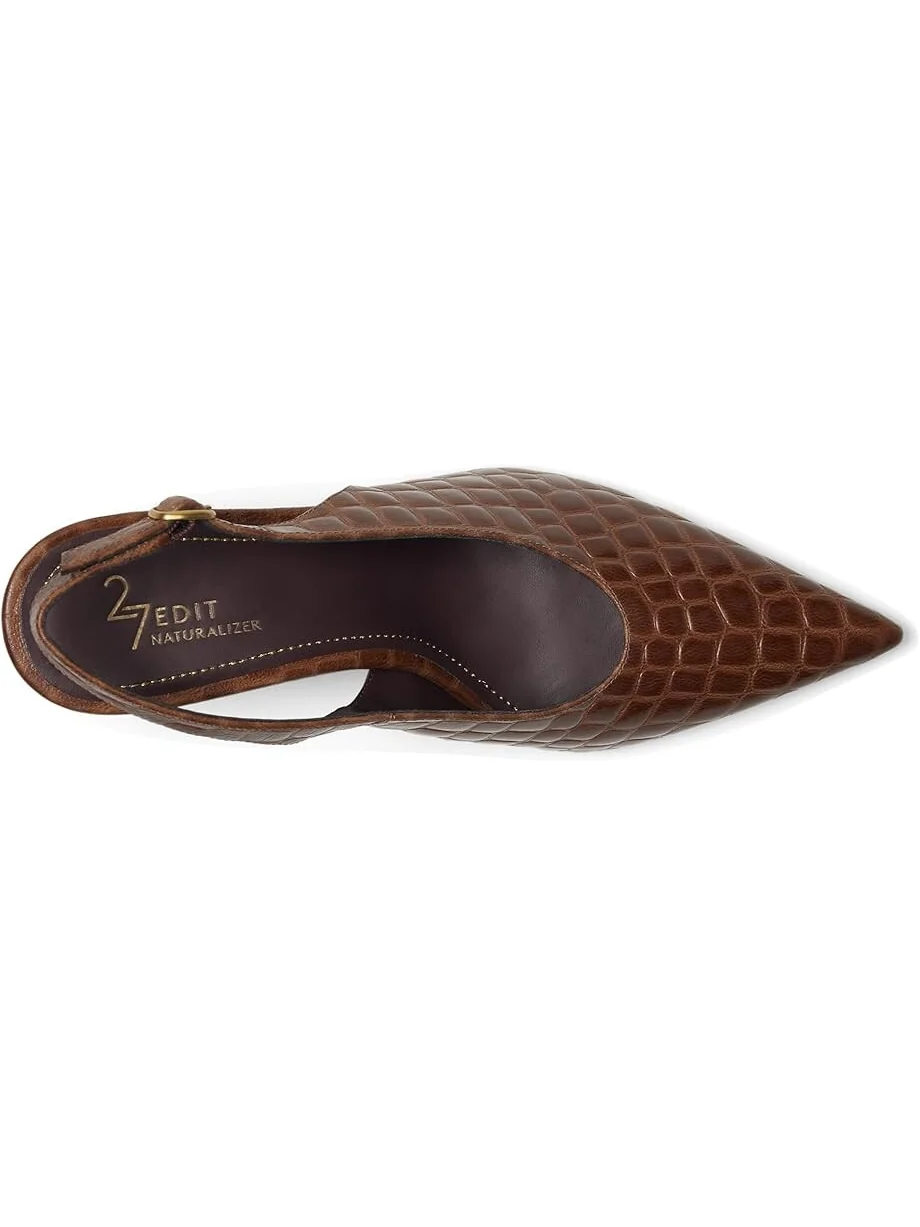 Туфли Naturalizer 27 Edit Elaine, цвет English Tea Crocco — изображение 2 из 7