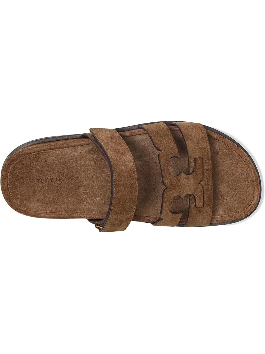 Туфли на плоской подошве Tory Burch Ines Sport Slide — изображение 2 из 7, речной камень