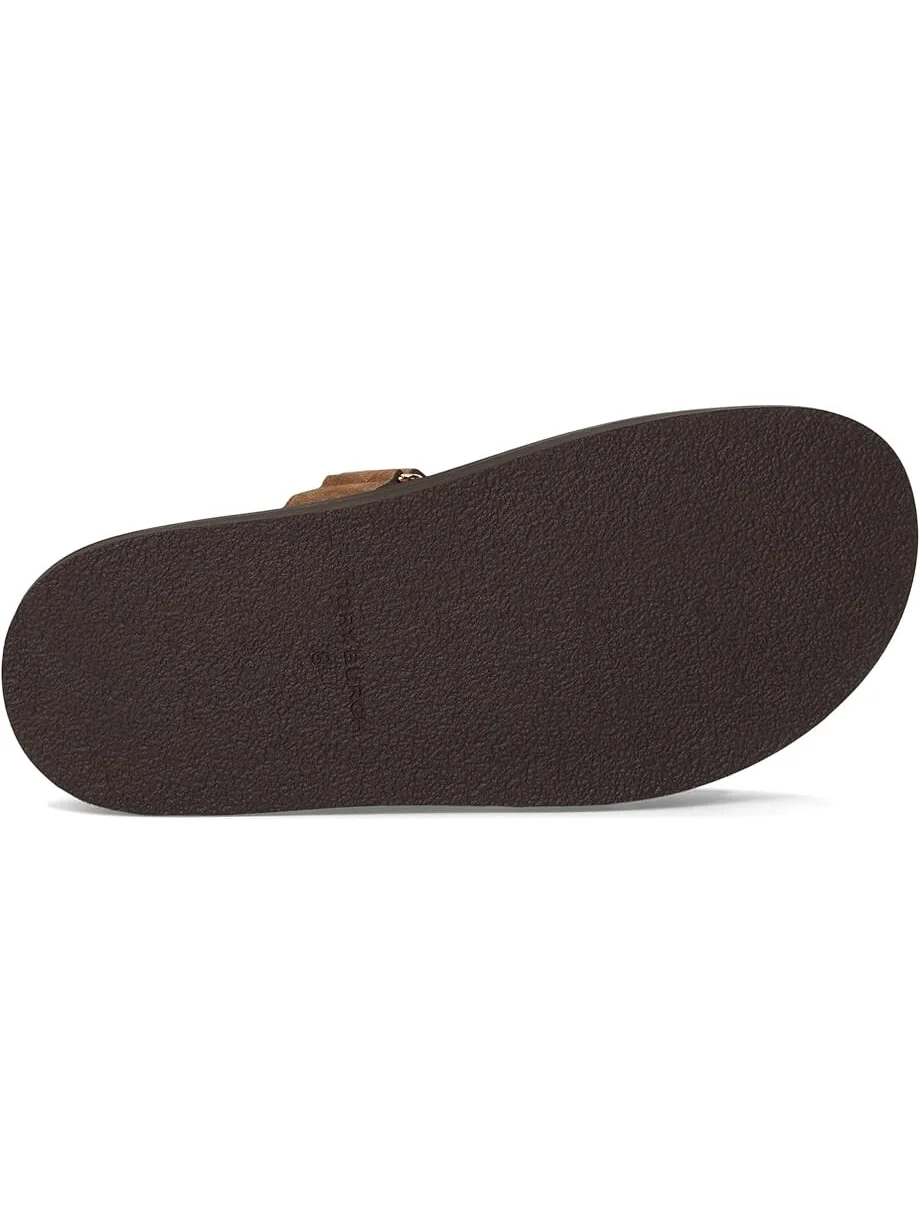 Туфли на плоской подошве Tory Burch Ines Sport Slide — изображение 3 из 7, речной камень