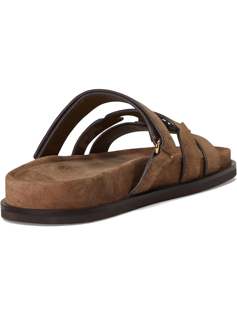 Туфли на плоской подошве Tory Burch Ines Sport Slide — изображение 5 из 7, речной камень
