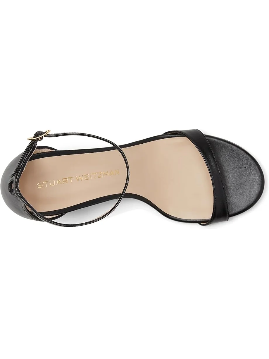 Туфли Stuart Weitzman Nudist Ii Sandal 75 — изображение 2 из 7, черный