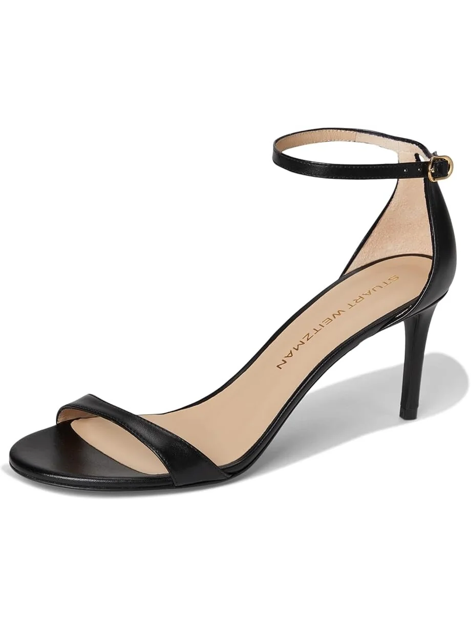 Туфли Stuart Weitzman Nudist Ii Sandal 75 — изображение 7 из 7, черный