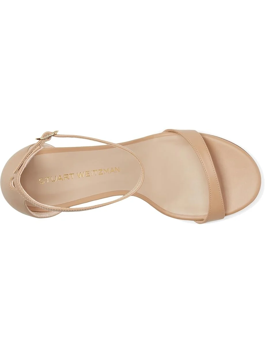 Туфли Stuart Weitzman Nudist Ii Sandal 75 — изображение 2 из 7, адобе