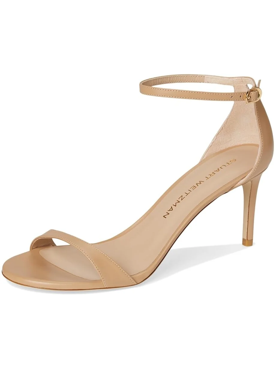 Туфли Stuart Weitzman Nudist Ii Sandal 75 — изображение 7 из 7, адобе