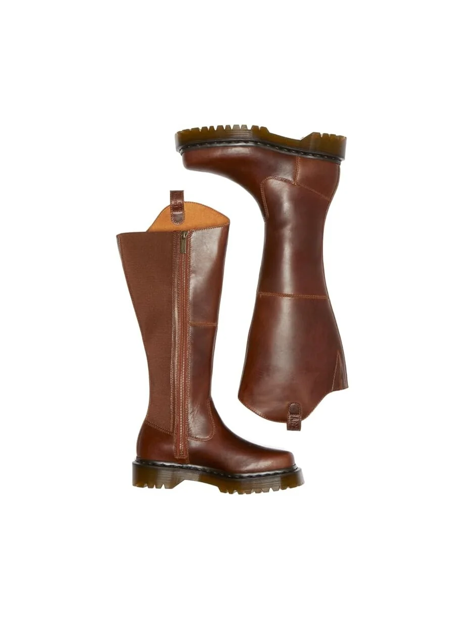 Ботинки Dr. Martens Amaayah Hi — изображение 2 из 4, вишнево-коричневый