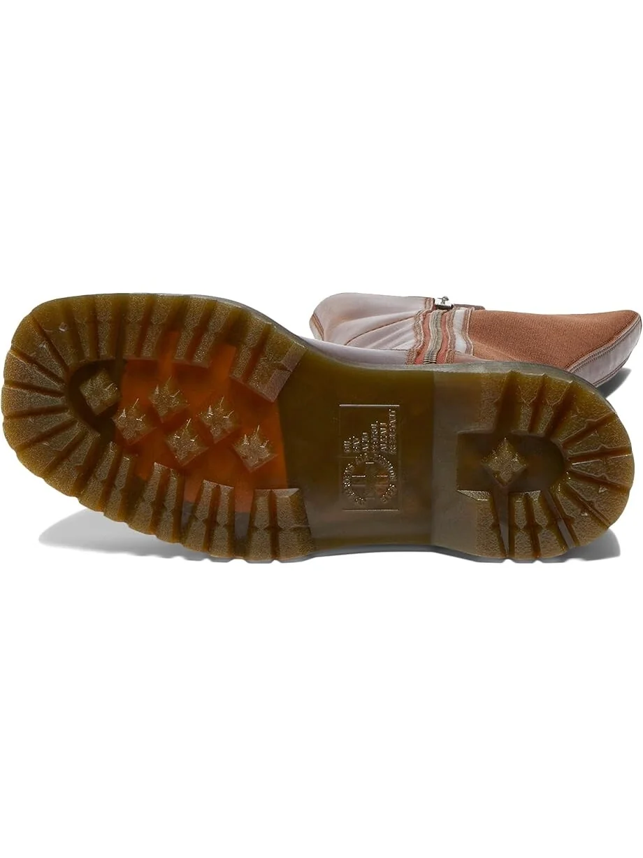Ботинки Dr. Martens Amaayah Hi — изображение 3 из 4, вишнево-коричневый