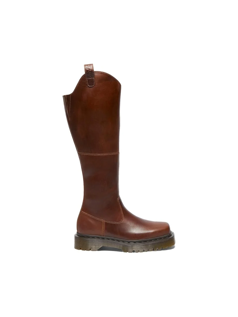 Ботинки Dr. Martens Amaayah Hi — изображение 4 из 4, вишнево-коричневый