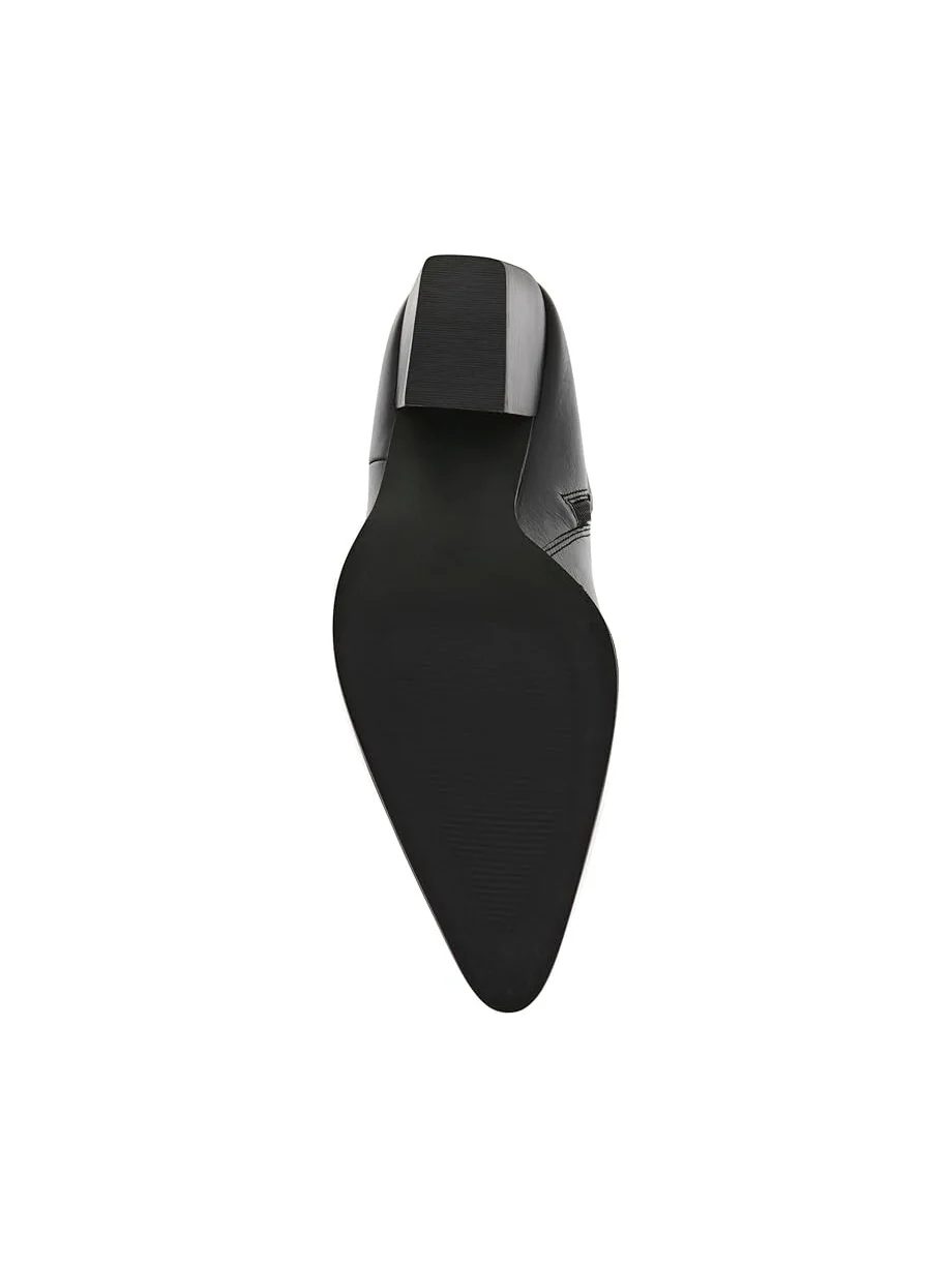 Сапоги женские Steve Madden Bramble высокие с острым носком — изображение 3 из 7, черный