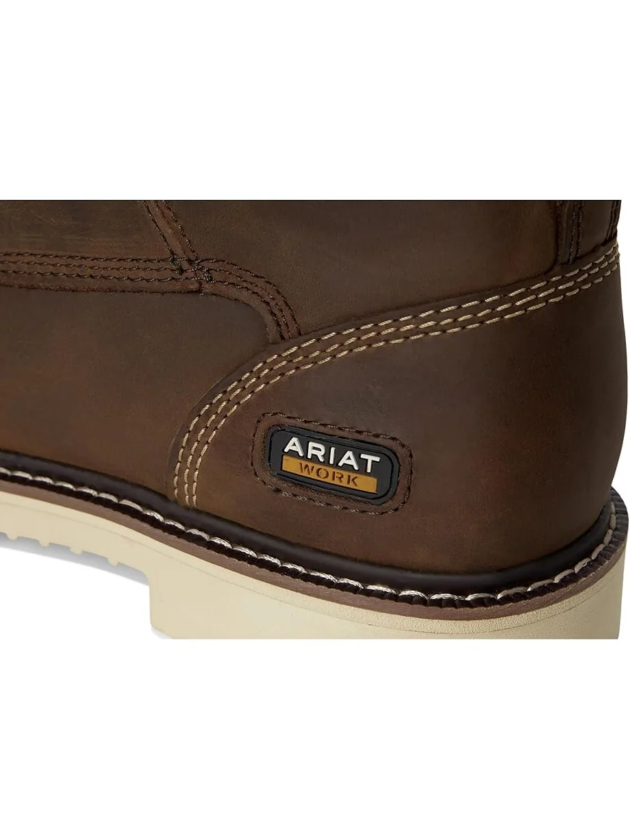 Сапоги женские Ariat Rebar Lift на шнуровке — изображение 6 из 7, коричневый