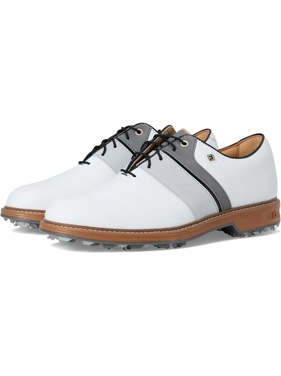 Кроссовки FootJoy Premiere Series Bison Golf Shoes — изображение 1 из 7, белый/серый/черный