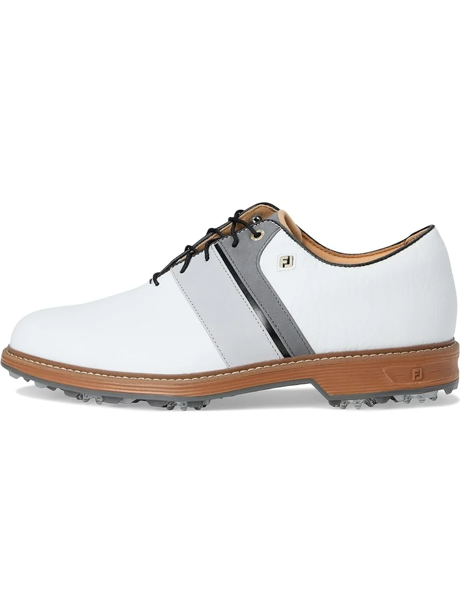 Кроссовки FootJoy Premiere Series Bison Golf Shoes — изображение 4 из 7, белый/серый/черный