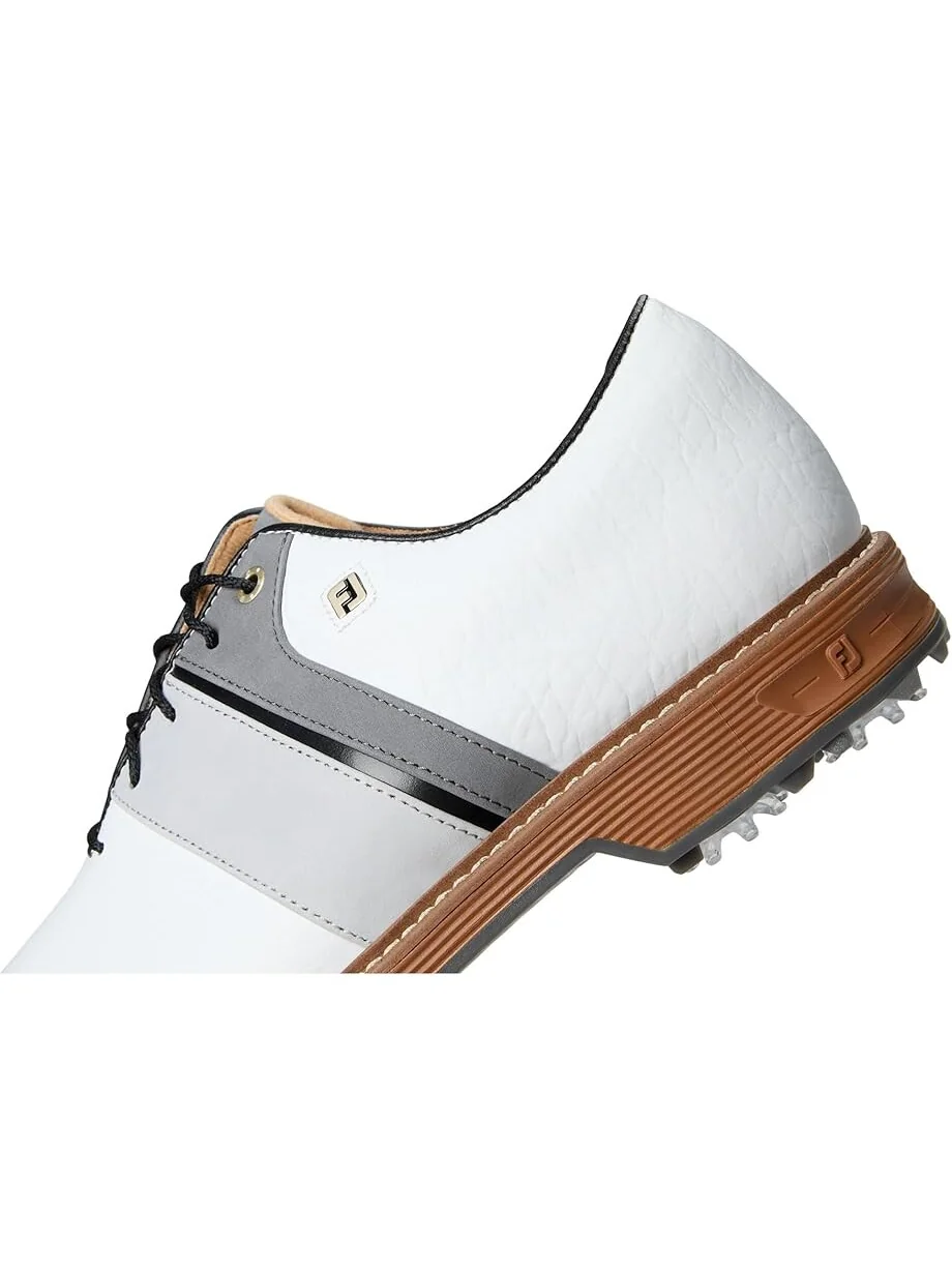 Кроссовки FootJoy Premiere Series Bison Golf Shoes — изображение 6 из 7, белый/серый/черный