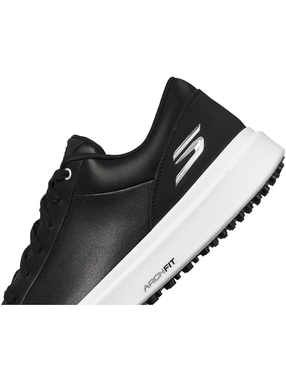 Кроссовки Skechers GO GOLF Drive 6 Relaxed Fit Spikeless Golf Shoe — изображение 6 из 7, черный/белый