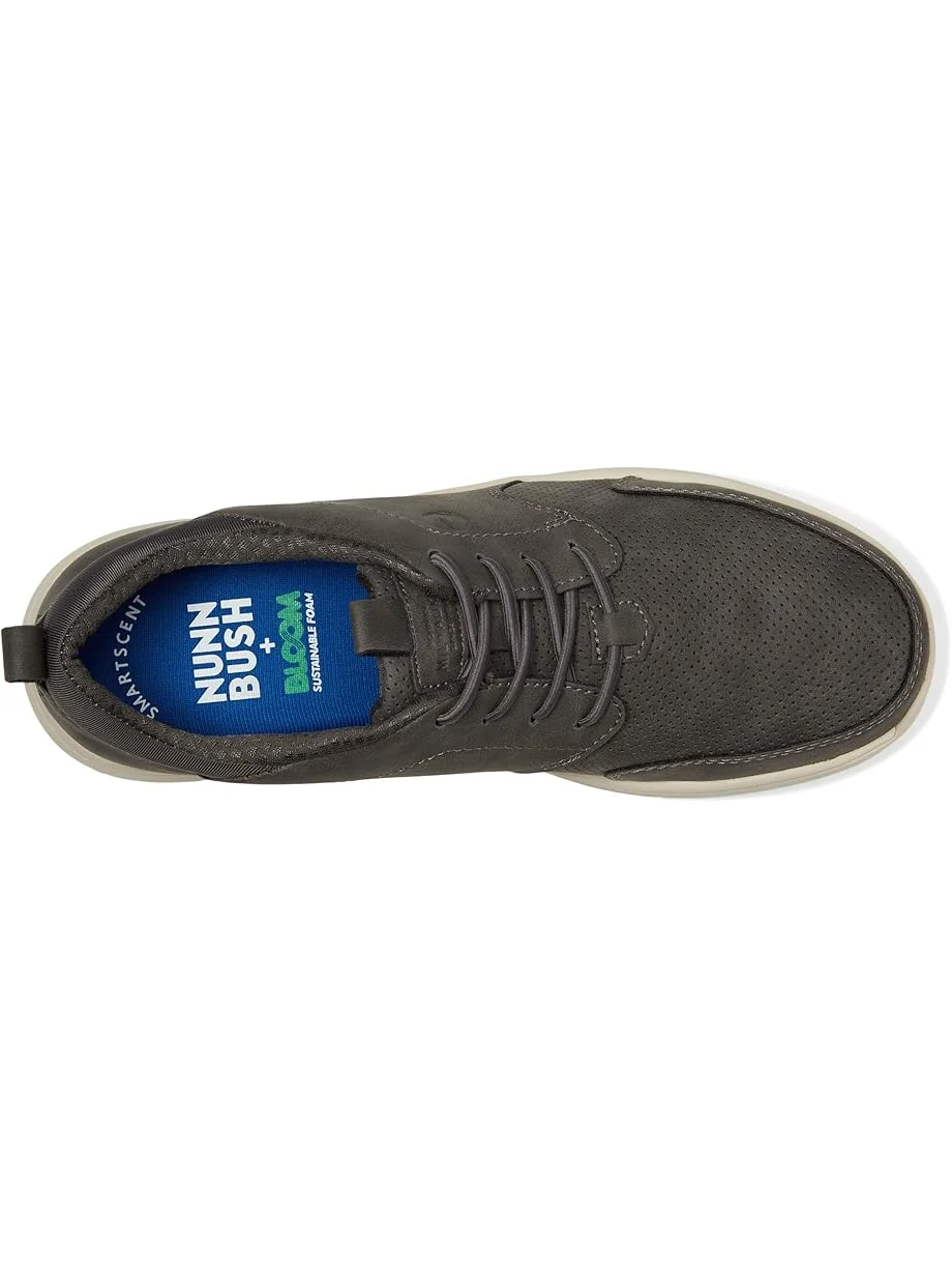 Кроссовки Nunn Bush Conway Moccasin Toe Oxford Casual Lace Up Lightweight Athletic Style — изображение 2 из 7, серый