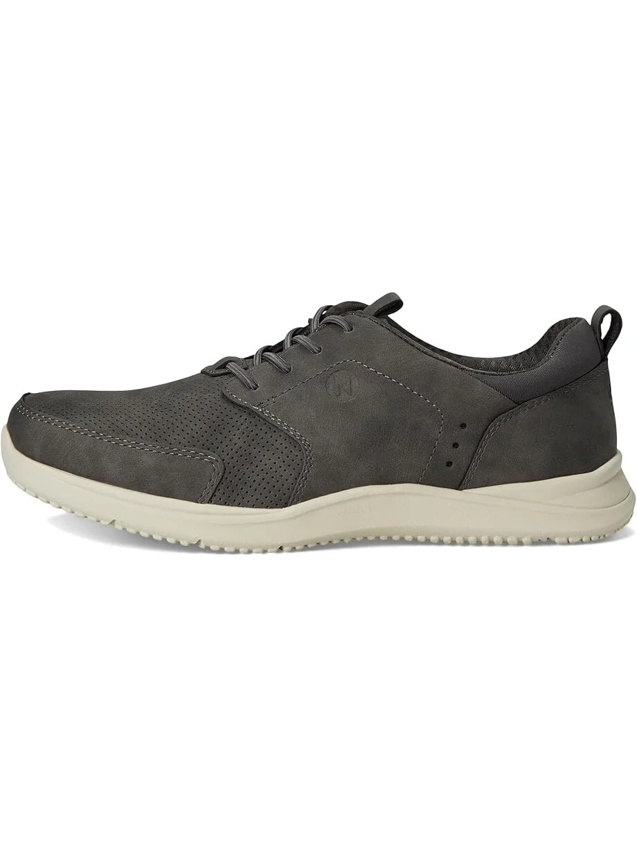 Кроссовки Nunn Bush Conway Moccasin Toe Oxford Casual Lace Up Lightweight Athletic Style — изображение 4 из 7, серый
