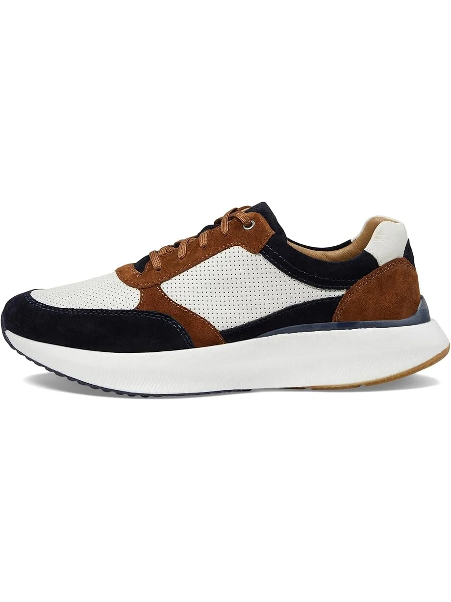 Кроссовки Johnston & Murphy Collection Briley Perfed Jogger — изображение 4 из 6, темно-синий мульти