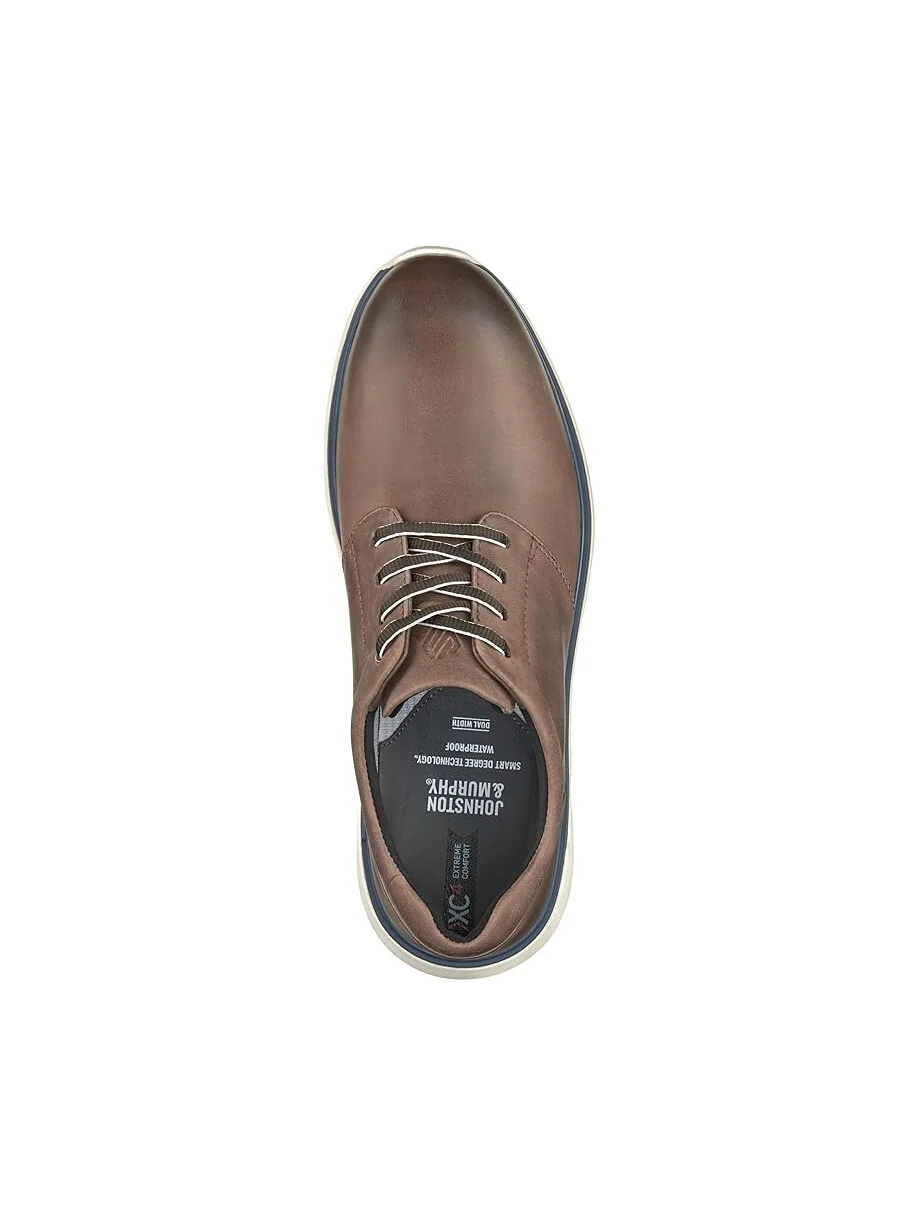 Кроссовки Johnston & Murphy Xc4 Prentiss 2 Plain Toe, цвет Stone Oiled Full Grain — изображение 2 из 6