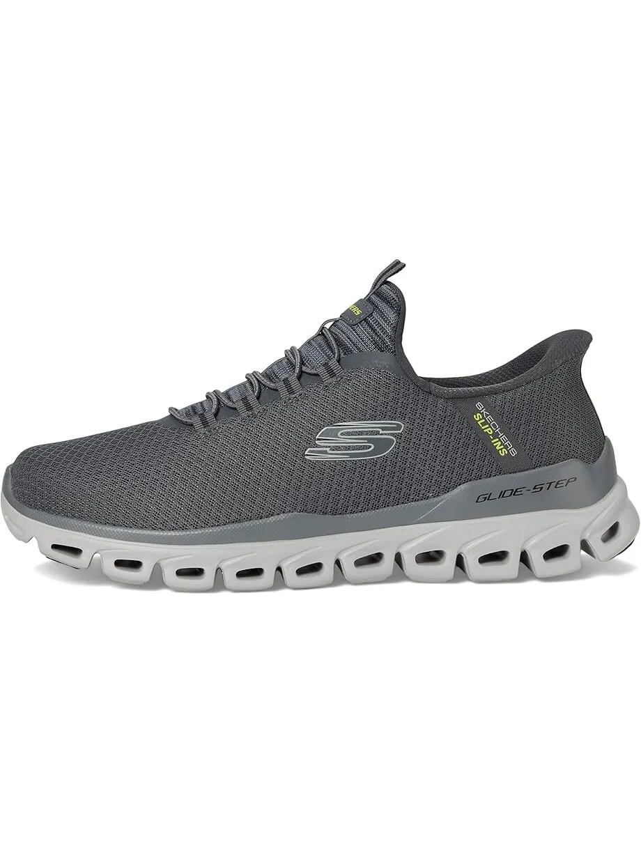Кроссовки SKECHERS Glide-Step Noxus Hands Free Slip-in — изображение 4 из 7, угольный
