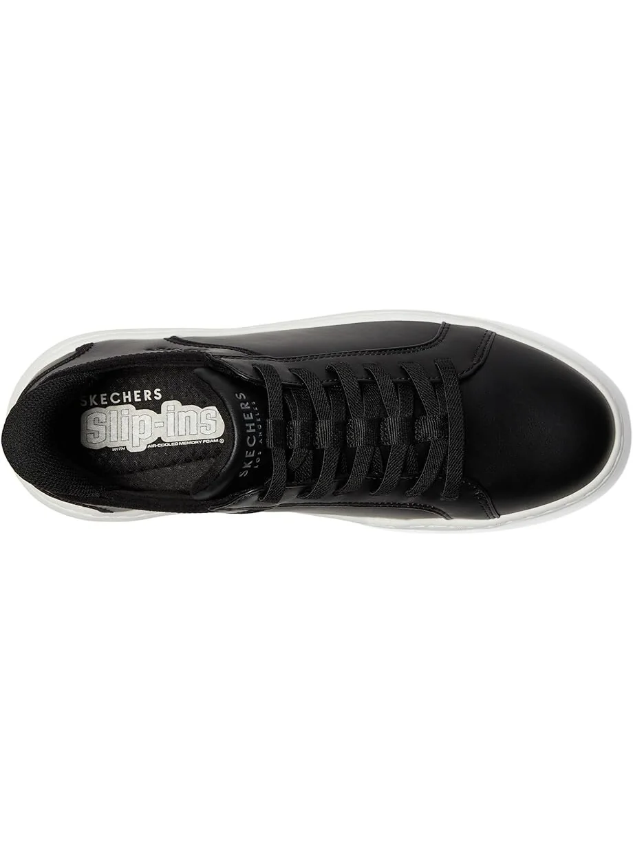 Кроссовки SKECHERS Court Break - Double Vented Hands Free Slip-Ins — изображение 2 из 6, черный