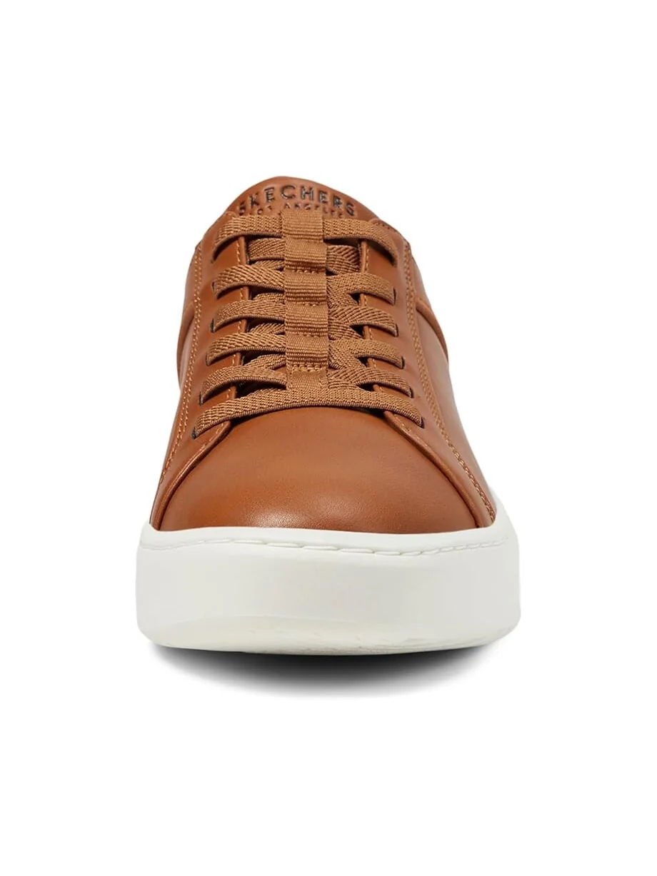 Кроссовки SKECHERS Court Break - Double Vented Hands Free Slip-Ins — изображение 6 из 6, коричневый