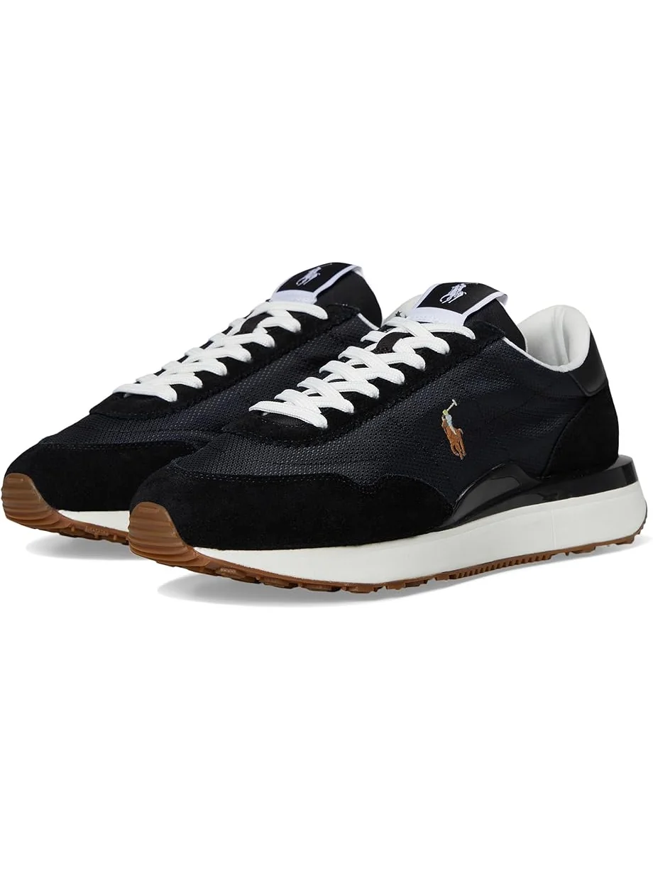 Кроссовки Polo Ralph Lauren Train 89 Suede-Paneled Sneakers